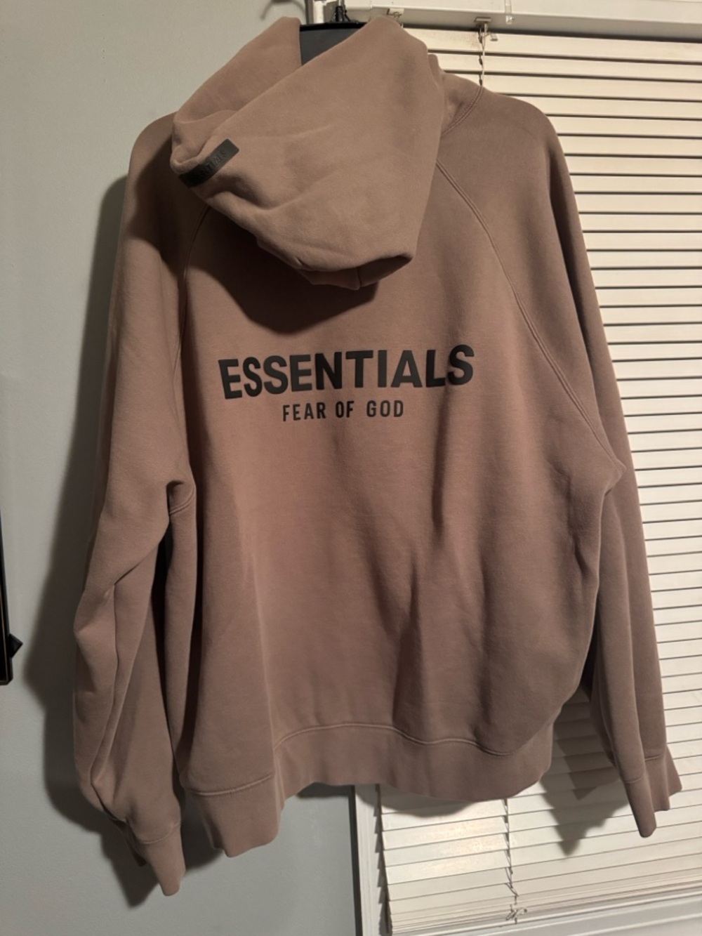 Fear of God ESSENTIALS Hoodie in Taupe